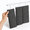 Light Filtering Black-25, variant on Light Filtering Black 34 Pack Vertical Blind Replacement Slats 3.5" W x 82.5" H