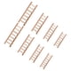 thumbnail image 4 of 8 Uds casa de muñecas Mini escalera de madera Micro paisaje escalera para jardín muebles escalera en miniatura, 4 of 7