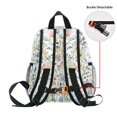 thumbnail image 5 of FORMRS School Backpack with Front Zippered Pocket 12" Student Travel Daypack, Watercolor Wildflowers, 5 of 6