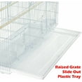 thumbnail image 3 of Lot of 6 Breeding Bird Carrier Cage for Parakeet Canary Finch Loverbird (White), 3 of 8