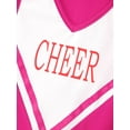 thumbnail image 6 of TiaoBug Kids Girls Cheerleading Uniform Dance Dress Sleeveless V Neck Letter Dresses 6-14, 6 of 7