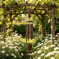 thumbnail image 6 of Cheapark Wind Chimes Angel Shaped Metal Hanging Bell Ornaments Elegant Craft Decor for Courtyard Patio Garden Backyard Wall Religious Landscape Decoration Gift, 6 of 6