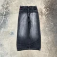 thumbnail image 3 of Pantalones vaqueros holgados Y2K con bordado Retro, pantalones vaqueros de alta calidad, moda Hip Hop, calle gótica, Harajuku, pantalones vaqueros holgados de pierna ancha para hombres y mujeres, 3 of 5