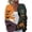Multicolor, variant on Womens Halloween Sweaters Button Knit Long Sleeve Outwear Vintage Spooky Pumpkin Graphic Fall Winter Sweater Green 3XL