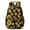 Sunflower Black Pattern-2, variant on Sunflower and Gingham Pink Pattern 17" Waterproof Oxford School Backpacks for Teens, S-Shape Padded Straps, for School, Travel, Hiking, Camping