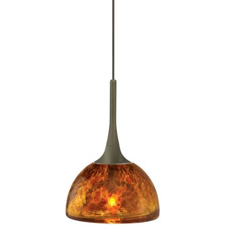 UPC 077073084206 product image for LBL Lighting Sophia Amber Monopoint 1 Light Track Pendant | upcitemdb.com