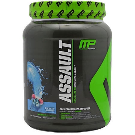 MusclePharm Assault 30 Servings Blue Arctic 0.96lb