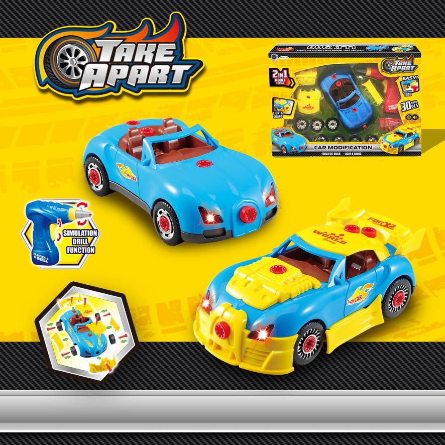 take apart car modification