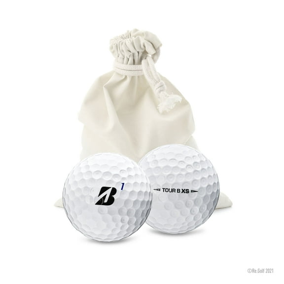 Bridgestone Tour B XS - Quantity 12 in Eco-Friendly Bag (Professionally Recycled)