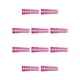 thumbnail image 2 of Guardurnaity 24 piezas de uñas postizas de ataúd de colores en forma cuadrada de longitud media Artificial DIY uñas elegantes para salones de veinte 10Conjunto, 2 of 6