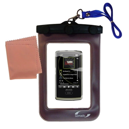Gomadic Clean and Dry Waterproof Protective Case Suitablefor the Archos 1 / 2 / 3 Vision A30VC to use Underwater