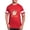 Red, variant on - Boo Haw: Playful Ghostly Design Men's Football T Shirt - Mens Football Shirt