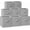 Grey, variant on Storage Cubes - 11 Inch Heavy Duty Fabric Storage Bins for Shelves Closet, Cube Organizer - 8 Pack Collapsible Cube Storage Bins Baskets for Organizing Clothes Blankets Toys (Black)