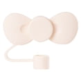 thumbnail image 1 of Tapa de paja genérica, tapa de paja con forma de lazo de 10 mm, accesorios para vasos de agua, color beige, 1 of 9