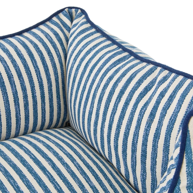Vibrant Life Large High Wall Striped Dog Bed photo 4