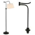 thumbnail image 3 of JONATHAN Y Jason 68.5" Metal Traditional Swing Arm LED Floor Lamp, Oil Rubbed Bronze, JYL3083A, 3 of 6