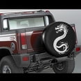 thumbnail image 2 of Independence Day American Flag Eagle Spare Tire Cover Wheel Protectors Dust-Proof Wheel Tire Cover Fit Trailer, Rv, Sand Many Vehicle, 2 of 10