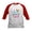 Red/White, variant on CafePress - Lil Miss Pre K Grad Baseball Jersey - Kids Cotton Baseball Jersey, 3/4 Sleeve Shirt