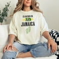 thumbnail image 2 of I'd Rather Be in Jamaica, Ivory Comfort Colors T-Shirt, Medium, 2 of 3