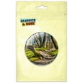 thumbnail image 1 of Forest Path Pinback Button Pin Badge, 1 of 2