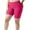 Hot Pink, variant on FAIWAD Plus Size Biker Shorts for Women Summer High Waisted Slim Stretch Workout Running Yoga Athletic Shorts