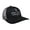 Black Grey, variant on Mallard Duck and Gun X Logo Mesh Back Trucker Hat-White