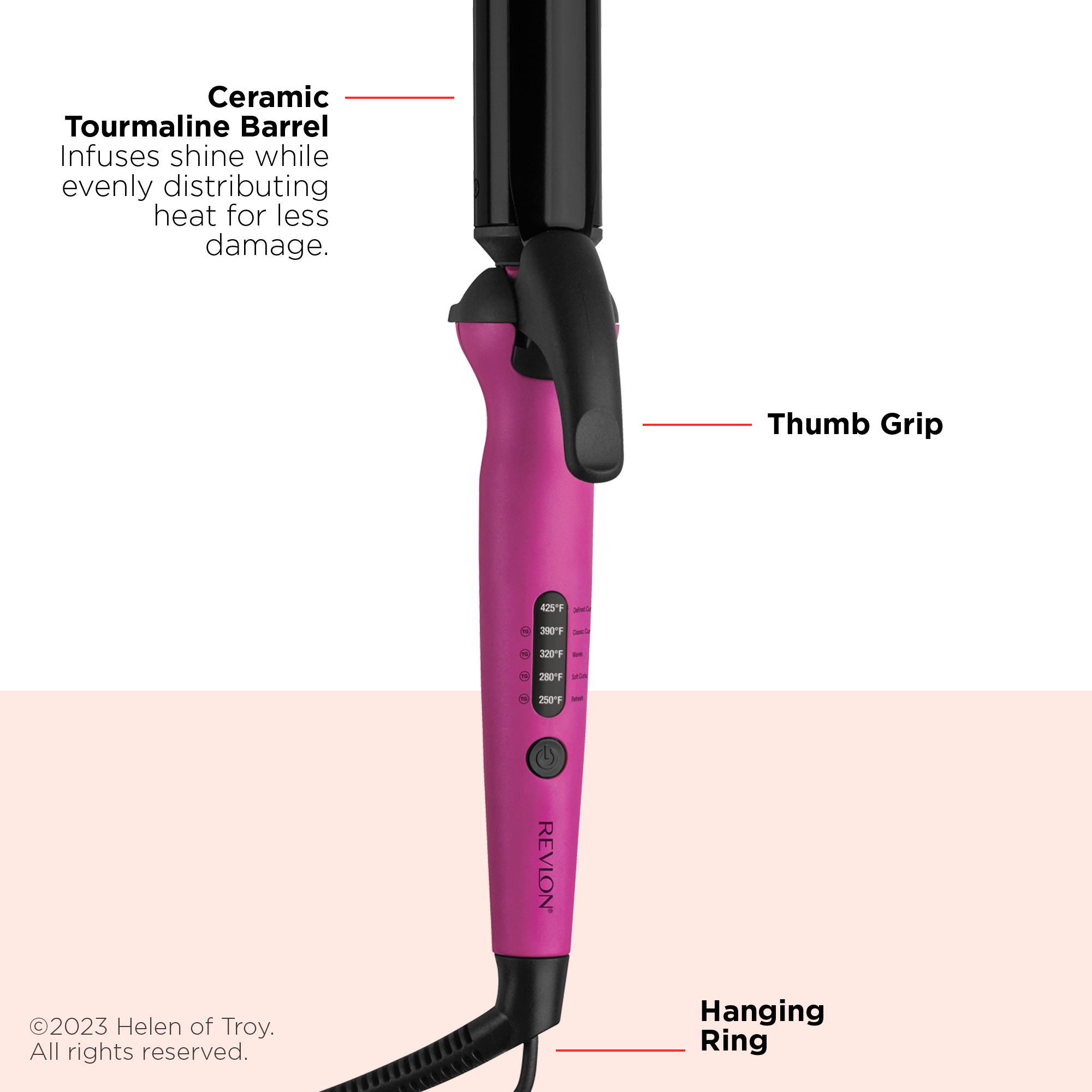 Revlon Easy Heat 1.25 Inch Precision Curling Iron photo 5