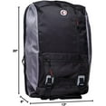 thumbnail image 6 of Case-It The Classic Laptop Backpack, Fits 13 Inch and Some 15 Inch Laptops, Black (BKP-303-BLK), 6 of 6