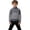 Grey, variant on Otqutp Kids Boys Stripe Knit Pullover Stripe Long Sleeve Soft Warm Pullover Teens Back to School Zip-Up Sweater Size 7-16 Years