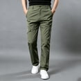 thumbnail image 2 of Mens Hiking Cargo Work Pants Cooling Quick Dry Tactical Pant Water Resistant Lightweight Outdoor Fishing Pants with Multi Pocket Army Green, 2 of 8