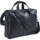 thumbnail image 1 of Bolso Bandolera Seyfocnia Piel Hombre 15.6 Pulgadas Portafolios Computadora Portátil Negro, 1 of 5