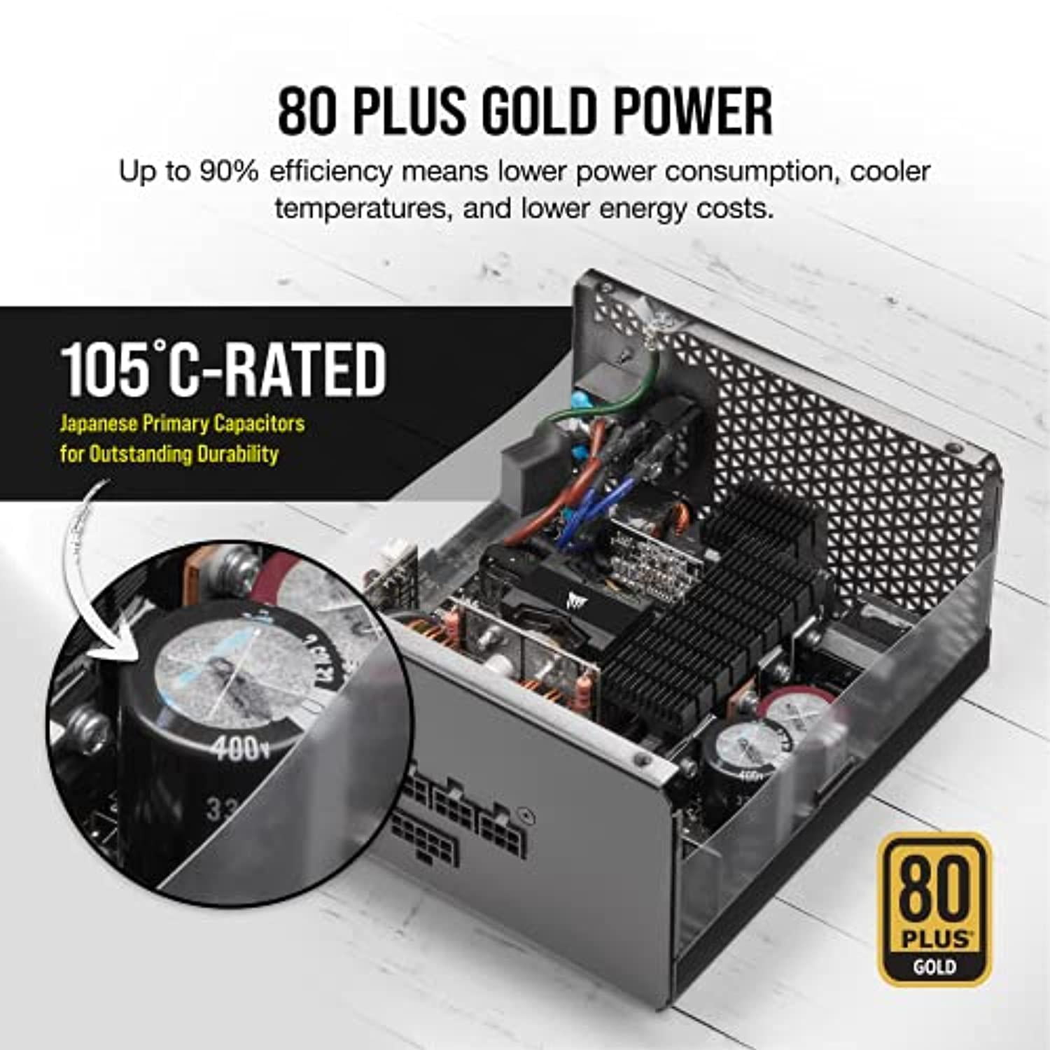 GEFORCE RTX3080 ＆ CORSAIR RM850 Corsair RM850x (2021) 850 W 80+ Gold Certified Fully Modular