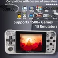 thumbnail image 2 of Consolas de videojuegos portátiles retro de 3 pulgadas con juegos clásicos incorporados, batería recargable, sistema de consolas de juegos portátiles de estilo portátil, 2 of 7