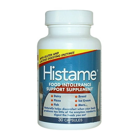 Histame Food Intolerance Support Capsules - 30 Ea (Best Food Intolerance Test)