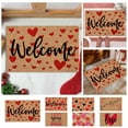 Valentine's Day Floor Mats Holiday Mats Door Mats Polyester