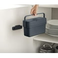 thumbnail image 2 of Joseph Joseph 30107 Compo Montable 4 Déchets Alimentaires Facile à Remplir avec Caddy de Ventilation Réglable, 4 Litres (1 Gallon US), Graphite, 2 of 6