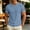Blue, variant on Big And Tall Shirts Men T Shirt Oversized Bamboo Shirts Muscle Tees Gray Crew Neck Short Sleeve Classic T-Shirt Tee Shirts,M