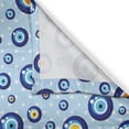 thumbnail image 3 of Evil Eye Curtains 2 Panels Set, Traditional Protection Symbols on Dotted Backdrop Kids Childs Celebration Theme, Window Drapes for Living Room Bedroom, 55W X 39L Inches, Multicolor, by Ambesonne, 3 of 3