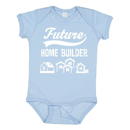 

Inktastic Future Home Builder Contractor Gift Baby Boy or Baby Girl Bodysuit