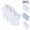 Solid, variant on Hellosay Toddler Boy 3 Pack Shirts Short Sleeve Button Down Shirt Teen Collared Tops Cotton Solid Fall Schoolwear 2-15T