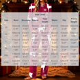 thumbnail image 4 of Women Christmas Pajama Set Print Crew Neck Long Sleeve Top with Long Pants Holiday Loungewear Sleepwear, 4 of 4