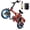 A12 - 1000W 48V 15Ah - Red, variant on 1000W Folding Electric Bike for Adults, 28MPH Foldable Ebike, 14" 750W Motor Folding Electric Bicycle, 48V 15Ah UL 2849 Certified, 60 Miles Range E Mountain Bike (Gray)