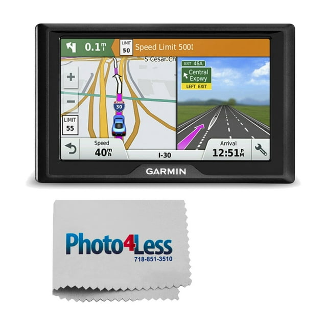 Garmin Drive 5" USA EX GPS Navigator (Black, 010015320F) + Photo4less