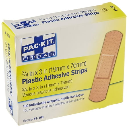 First Aid Only Plastic Bandages - First Aid Only G155 3/4
