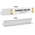 thumbnail image 2 of Printtoo Personalized Desk Name Plate Pretty Pumpkin Custom Acrylic Office Desk Name Plate Accessory 2x10 Inches, 2 of 5