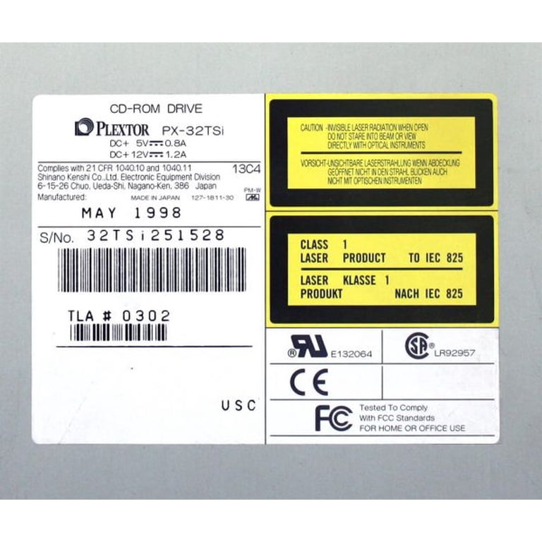 PLEXTOR PX-32TSi CD-ROM DRIVE, ULTRAPLEX - Walmart.com PLEXTOR PX-32TSi CD-ROM DRIVE, ULTRAPLEX - Walmart.com