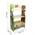 thumbnail image 4 of Fantasy Fields Dinosaur Kingdom Kids 3-Tier Bookshelf with Drawer, 4 of 8