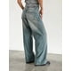 thumbnail image 3 of Vaqueros rectos para mujer, vaqueros holgados de tiro bajo y pierna ancha, pantalones vaqueros boyfriend holgados, pantalones vaqueros Y2K, 3 of 7