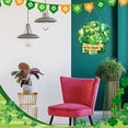 thumbnail image 4 of St. Patrick s Day Door Sign Happy St. Patrick s Day Door Decor Wooden Irish Green Shamrock Wood, 4 of 7