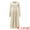 Beige, variant on DARING DIVA Long Sleeve Sweater Ribbed Knit Midi A-Line Dress S Dark Yellow